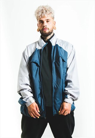 VINTAGE 80S ADIDAS WINDBREAKER JACKET/ S2349