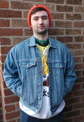 VINTAGE DISNEY SNOW WHITE SEVEN DWARFS DENIM JACKET
