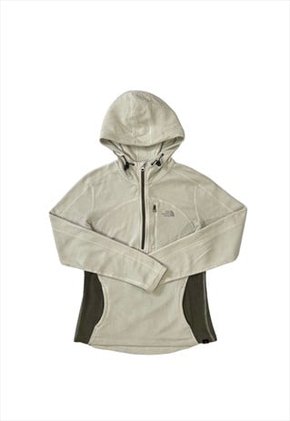 womens cream north face fleece