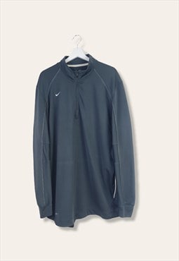 Vintage Nike Sweatshirt Dri-fit in Grey XL