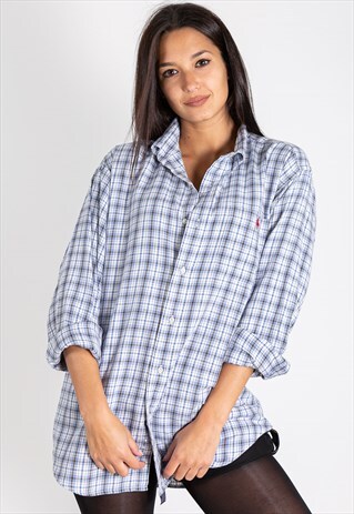 VINTAGE 80S POLO RALPH LAUREN SHIRT / S8720