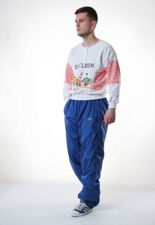 90S VTG RARE NIKE SPORT TROUSERS 13505