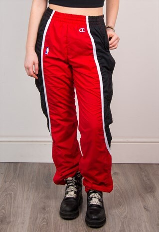 CHAMPION NBA POPPER TRACKSUIT BOTTOMS BULLS