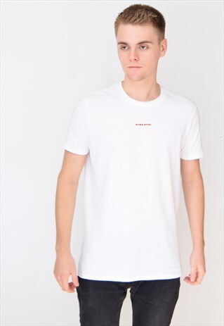 WHITE BROKE ARTIST (RED) T-SHIRT