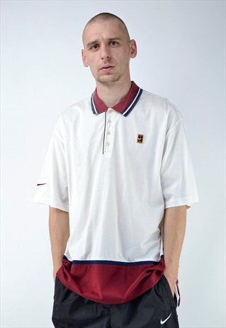 VINTAGE NIKE COURT 90S POLO SHIRT