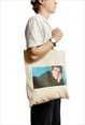 LOUIS THEROUX ROMANTIC STARE TOTE BAG WEIRD WEEKENDS 90S 