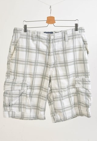 VINTAGE 00S CHECKERED CARGO SHORTS