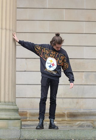 VINTAGE 90S PITTSBURGH STEELERS CREWNECK SWEATSHIRT NFL