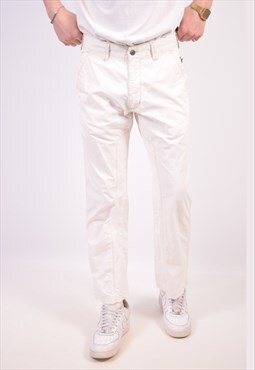 Vintage Burberry Trousers White