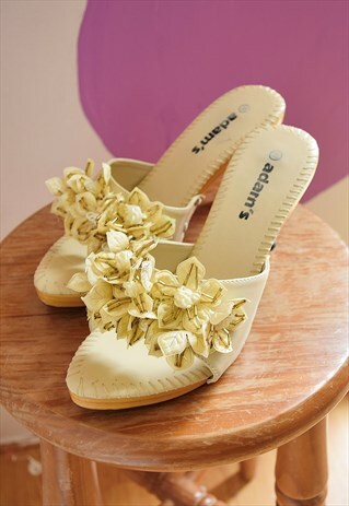 Vintage 90s Clog Heels 