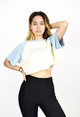VINTAGE 90'S PUMA CROP SWEATSHIRT
