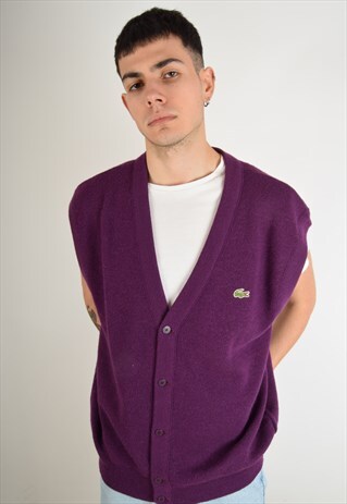VINTAGE LACOSTE VEST MADE IN FRANCE (2779)