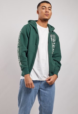 VINTAGE JANSPORT BEARCATS ZIP-UP HOODIE
