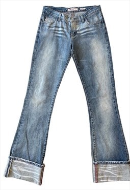 Vintage Y2k Miss Sixty Low Rise Straight Leg Jeans Grunge