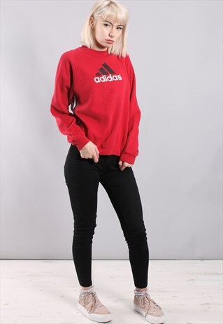 VINTAGE ADIDAS SWEATSHIRT JUMPER MEDIUM