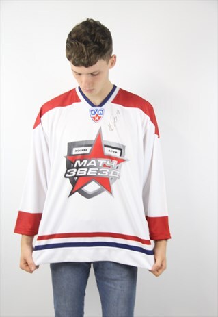 VINTAGE PRINTED HOCKEY JERSEY