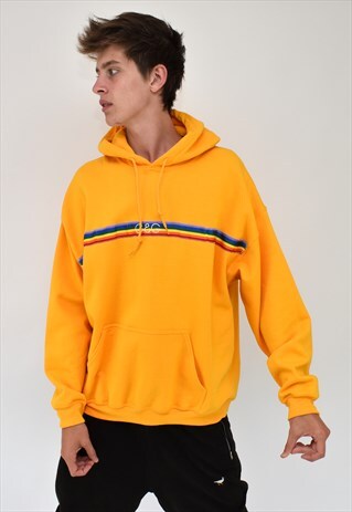 G&G UNISEX GOLD RAINBOW RIBBON HOOD