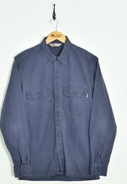 Vintage Carhartt Shirt Blue Medium