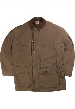 Vintage 90's Carharrt Workwear Jacket Heavyweight Button Up