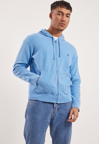 VINTAGE RALPH LAUREN ZIP-UP HOODIE