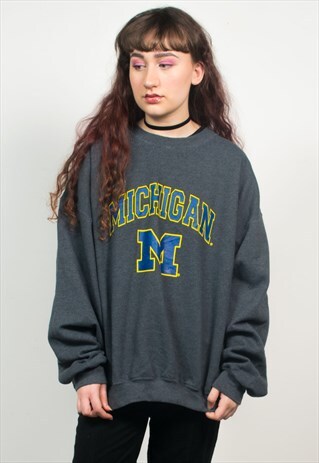 90'S MICHIGAN STATE USA COLLEGE SWEATSHIRT