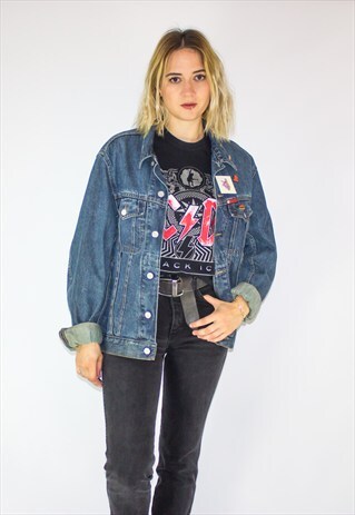 VINTAGE 90'S OVERSIZED LEE COOPER DENIM JACKET