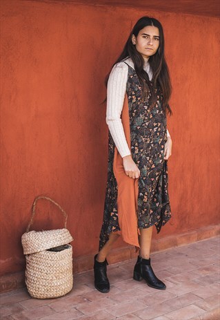TASTE OF FALL STRAP DRESS