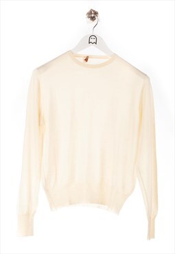 Vintage Boel Smuir  Sweater Basic Look Beige