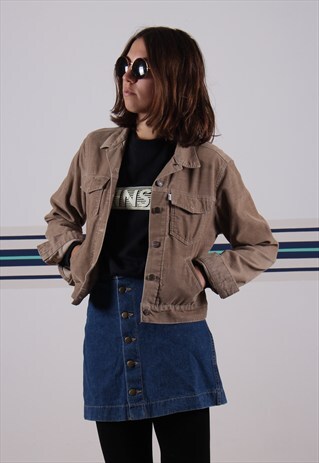 CORDUROY TAN LEVI JACKET