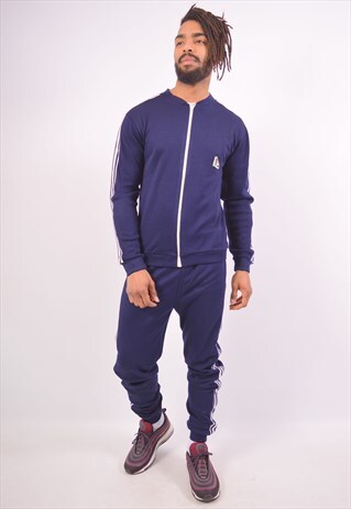 VINTAGE FULL TRACKSUIT NAVY BLUE