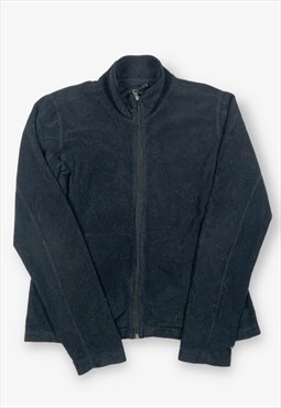 Vintage calvin klein zip fleece jacket black medium BV16614