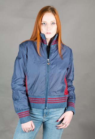 VINTAGE 90S TOMMY HILFIGER BOMBER JACKET