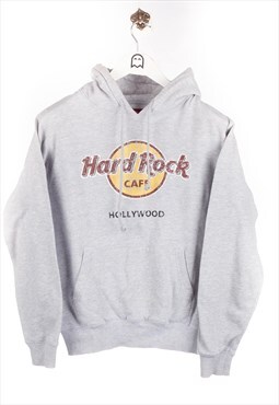Vintage Hard Rock Cafe  Hoodie Hard Rock Cafe Hollywood Logo