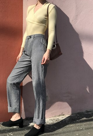 FAV 90S HIGH WAISTED TROUSERS