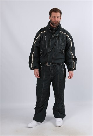 VINTAGE LEGENDE FULL SKI SUIT TALL UK M / L 42" (5CC)