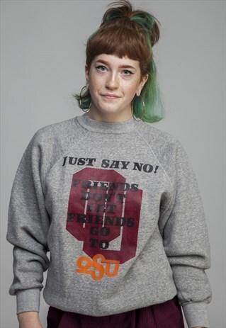 STOMP TEXAS VINTAGE REVERSIBLE SWEATSHIRT