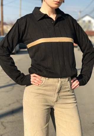 TOM TAILOR 90S POLO NECK BLOUSE