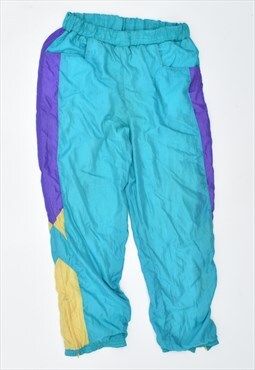 Vintage Tracksuit Trousers Turquoise