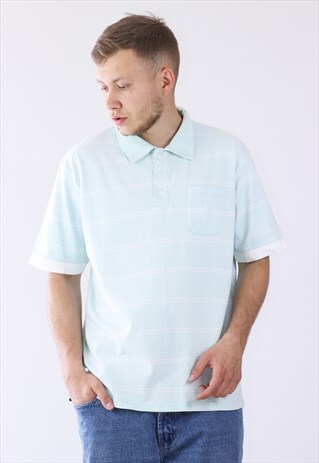 VINTAGE MENS YSL YVES SAINT LAURENT POLO SHIRT