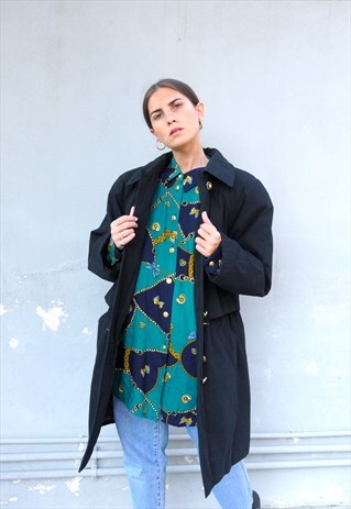 VINTAGE 80S PARKA IN BLACK
