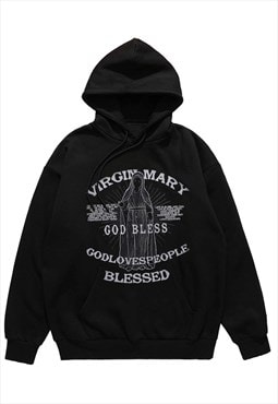 Ouija board hoodie Gothic pullover saint top blessed jumper