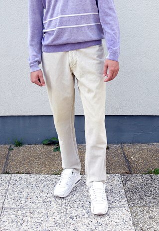 VINTAGE 1980S CARRERA CORDUROY TROUSERS