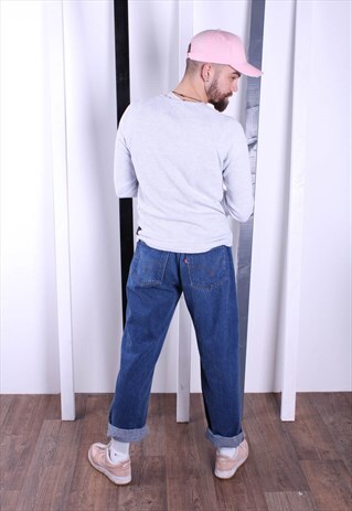 LEVI'S VINTAGE 90'S DARK BLUE JEANS. 501 JEANS