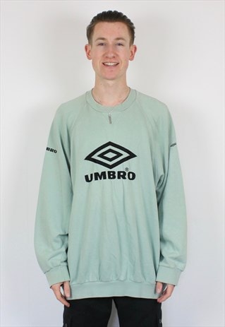 blue umbro sweatshirt