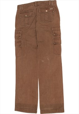 Polo Jean 90's Cargo Pockets Trousers / Pants 30 Tan Brown