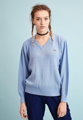 90'S RETRO LACOSTE ATHLEISURE PASTEL JUMPER