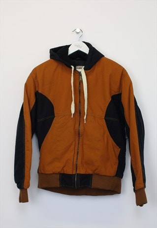 Vintage rework workwear jacket in multi. Best fits M