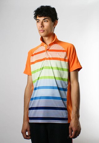 VINTAGE PUMA SPORTS T SHIRT, COLLARED