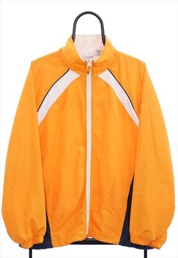 Vintage Kim Rogers Orange Windbreaker Jacket Womens