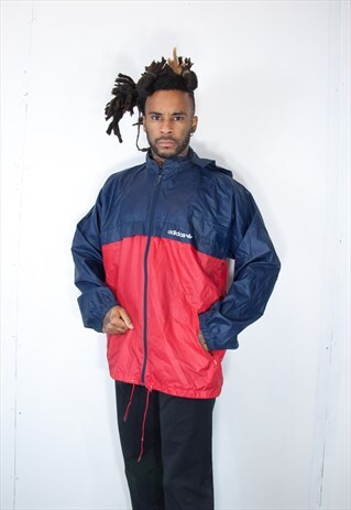 ADIDAS VINTAGE RAINCOAT JACKET